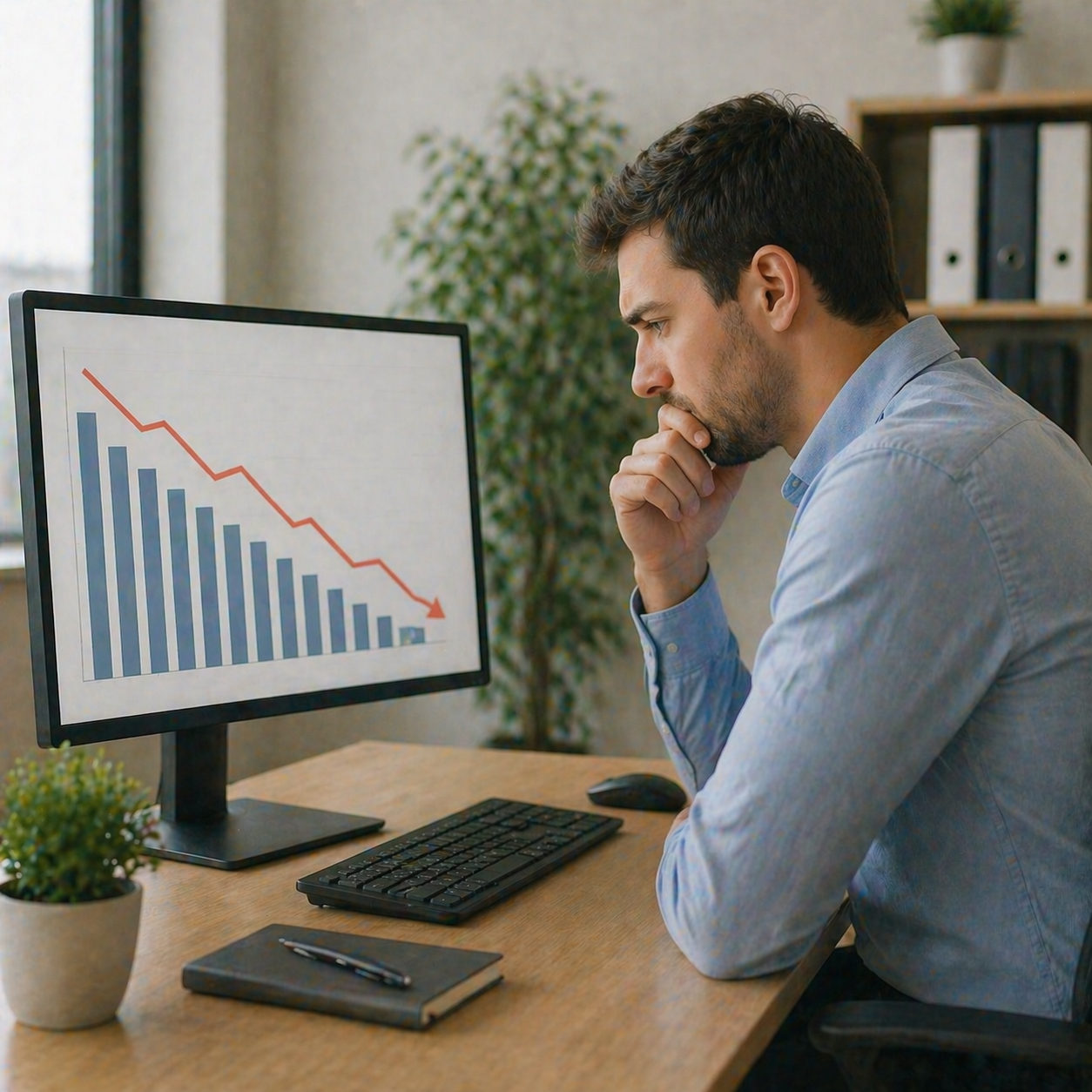 drop off illustration