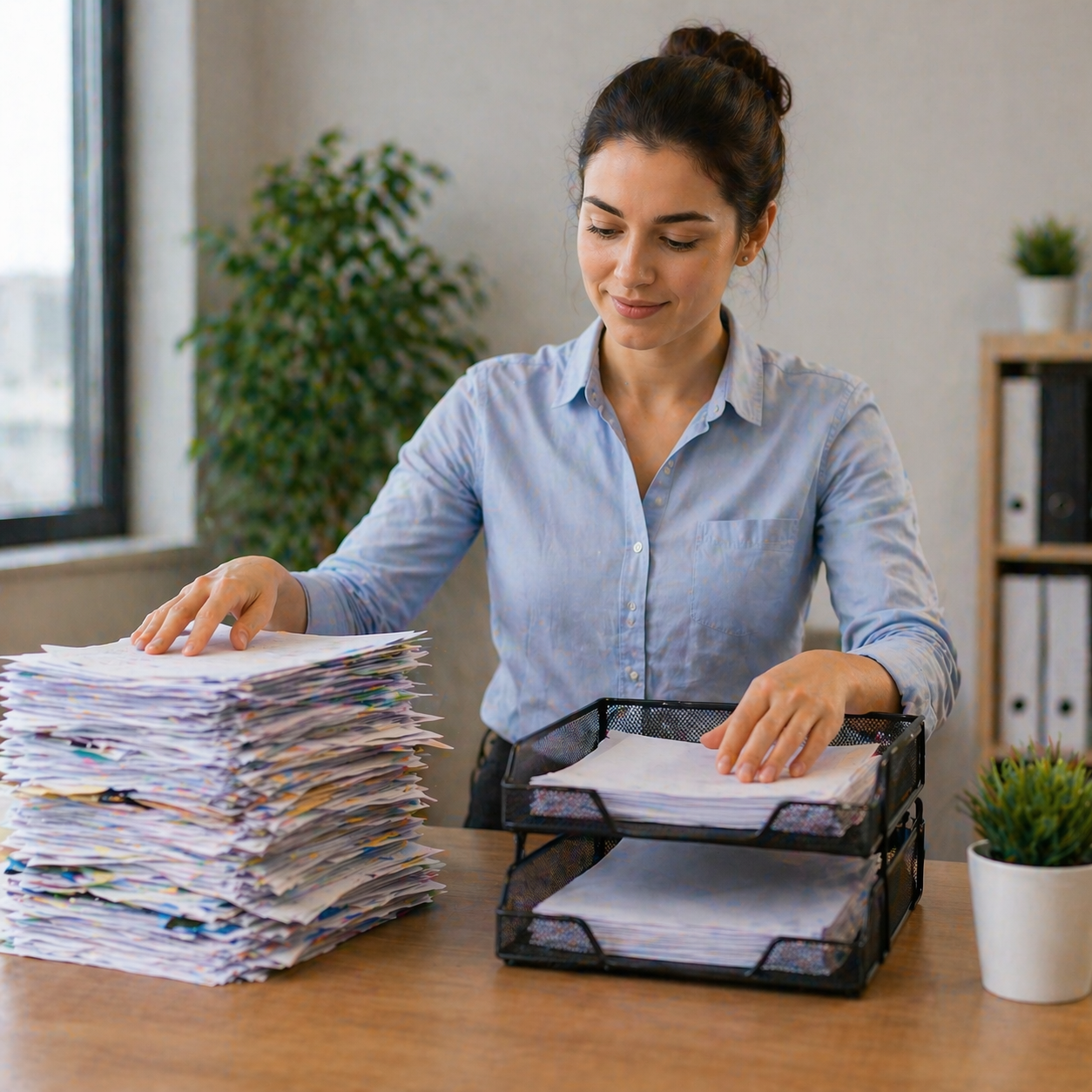 sort out illustration